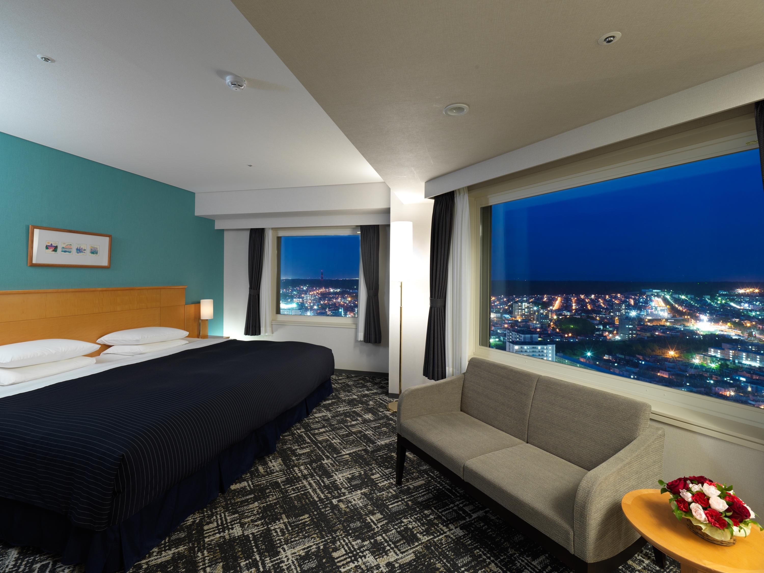 Hotel Emisia Sapporo Eksteriør billede Deluxe Suite