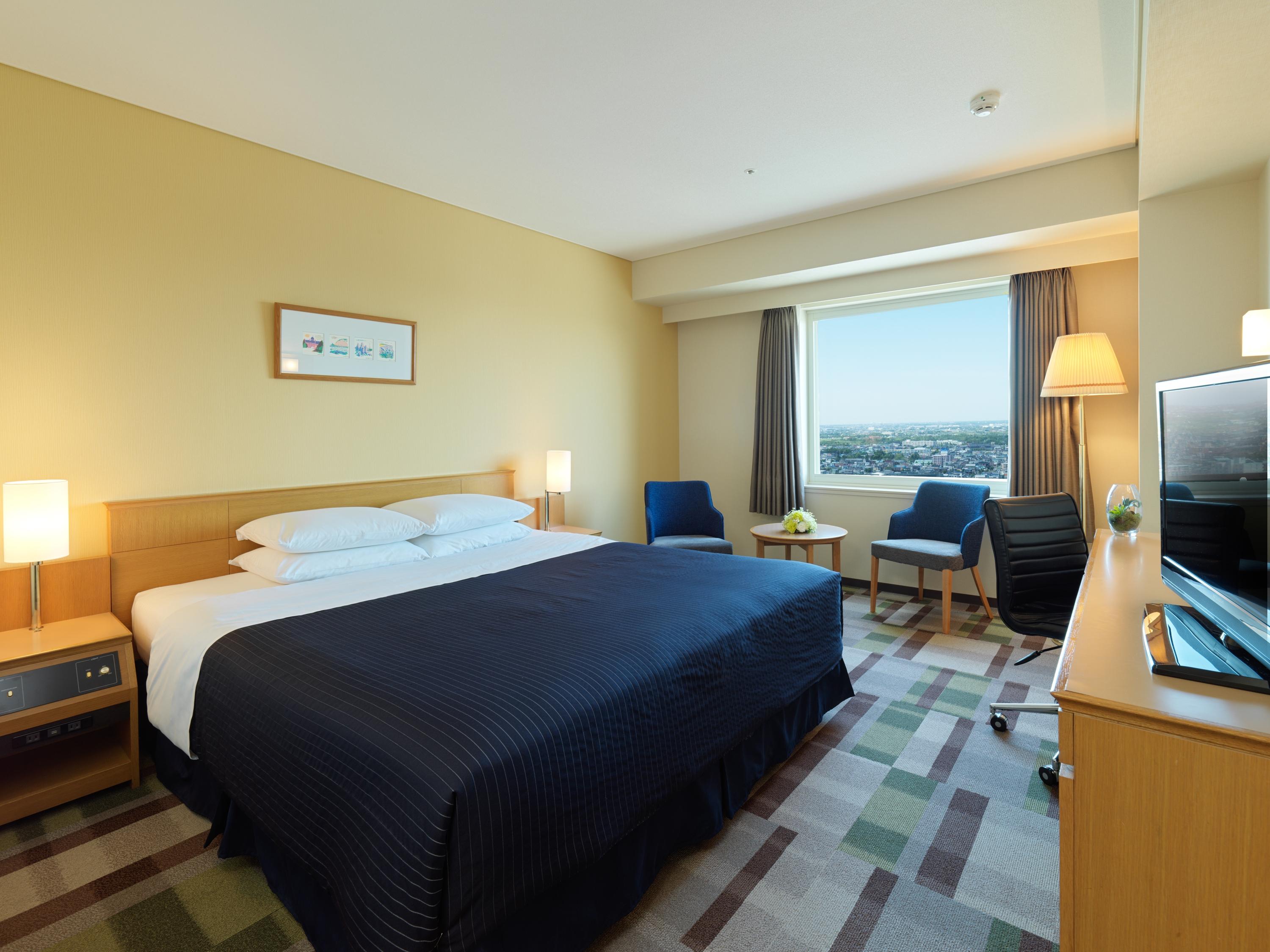 Hotel Emisia Sapporo Eksteriør billede Deluxe Room