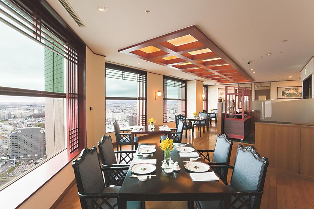 Hotel Emisia Sapporo Eksteriør billede Restaurant