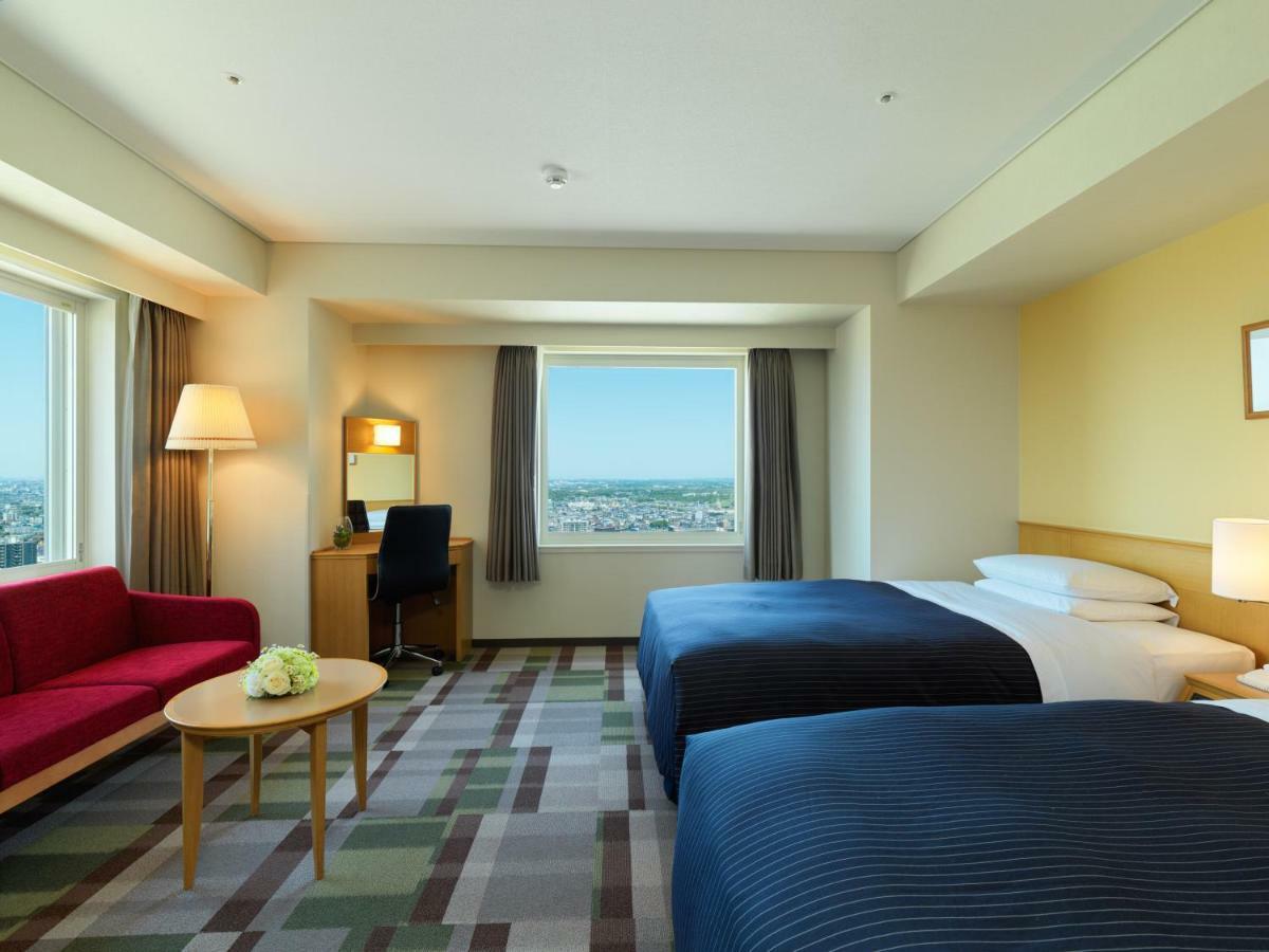 Hotel Emisia Sapporo Eksteriør billede Deluxe twin room